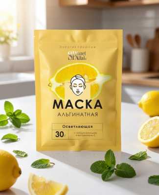 Planet SPA Altai Planet SPA Altai Маска альгинатная «Осветляющая» с ниацинамидом и витамином С, 30 г.