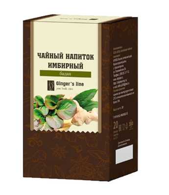 АлтайФлора Чайный напиток Имбирный с баданом