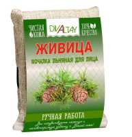 Мочалка льняная для лица Живица
