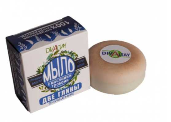 Мыло в коробке  Две глины