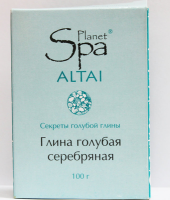 Planet SPA Altai Глина голубая серебряная уп. 100 г