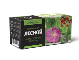 Травяной чай Лесной, 25 фильтр-пакет по 1,2 г