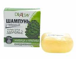 Шампунь твердый Здоровье и красота Живица и крапива