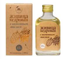 Живица кедровая с каменным маслом 100 мл