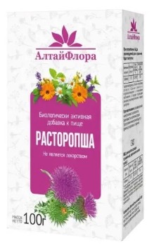 АлтайФлора Расторопша сырье раст.  измельч. уп. 100 г