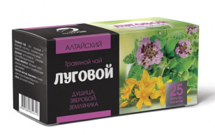 Травяной чай Луговой, 25 фильтр-пакет по 1,2 г