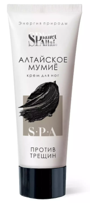Крем для ног PLANET SPA ALTAI против трещин смягчающий с мумиё 75 мл