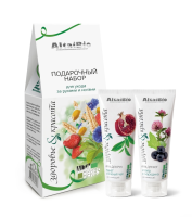 AltaiBio Набор для рук и ног (крем / рук Гранат / зел.чай, крем / ног / увл. Клевер / смородина)