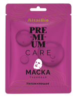 AltaiBio Premium Тканевая маска для лица AltaiBio Premium увлажняющая, 24 мл