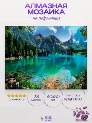 Мозаика алмазная COLOR VISION OF LIFE 
