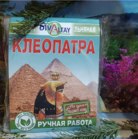Мочалка льняная для тела Клеопатра
