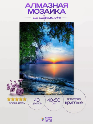 Алмазная мозаика COLOR VISION OF LIFE 