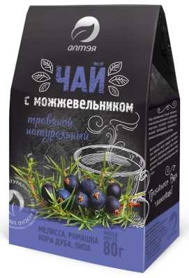 Чайный напиток Алтэя Травяной чай с можжевельником уп.80 г