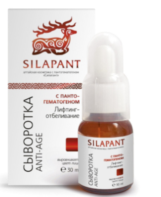Silapant Сыворотка лифтинг-отбеливание anti-age фл. 30 мл пач. картон.1