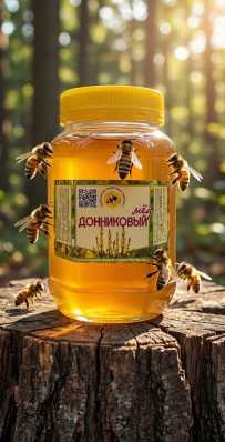 Мед донниковый 500 мл.